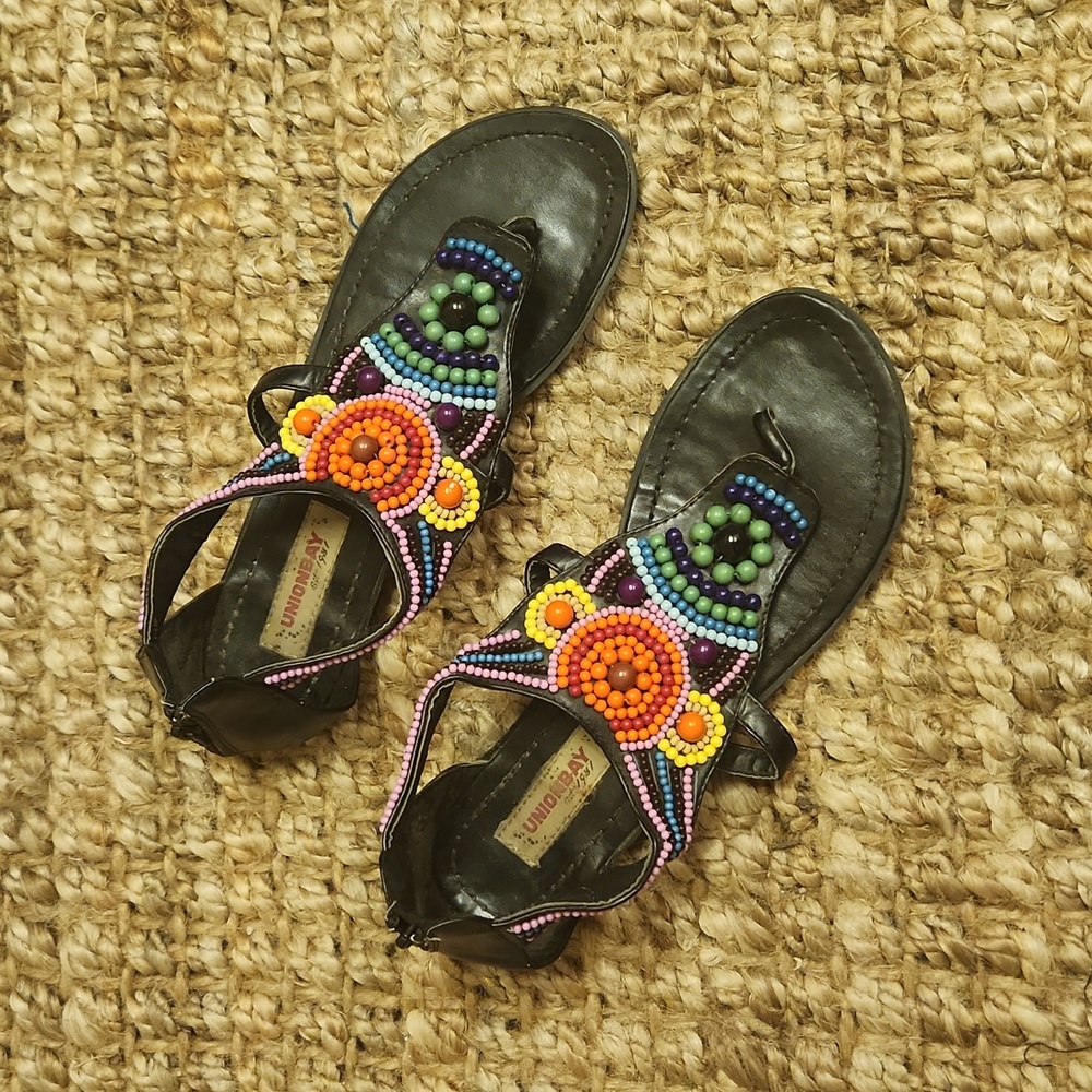 Beaded sandal